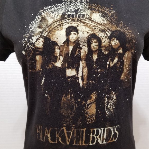 Black Veil Brides shirt Large photo graphic rock metal band merch Andy Biersack - Picture 5 of 8